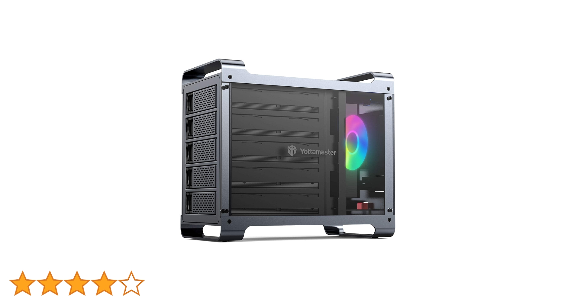 Yottamaster 5ベイ 外付けドライブケース - RAID機能 Amazon.co.jp: 【RAID機能】Yottamaster 3.5インチHDDケース